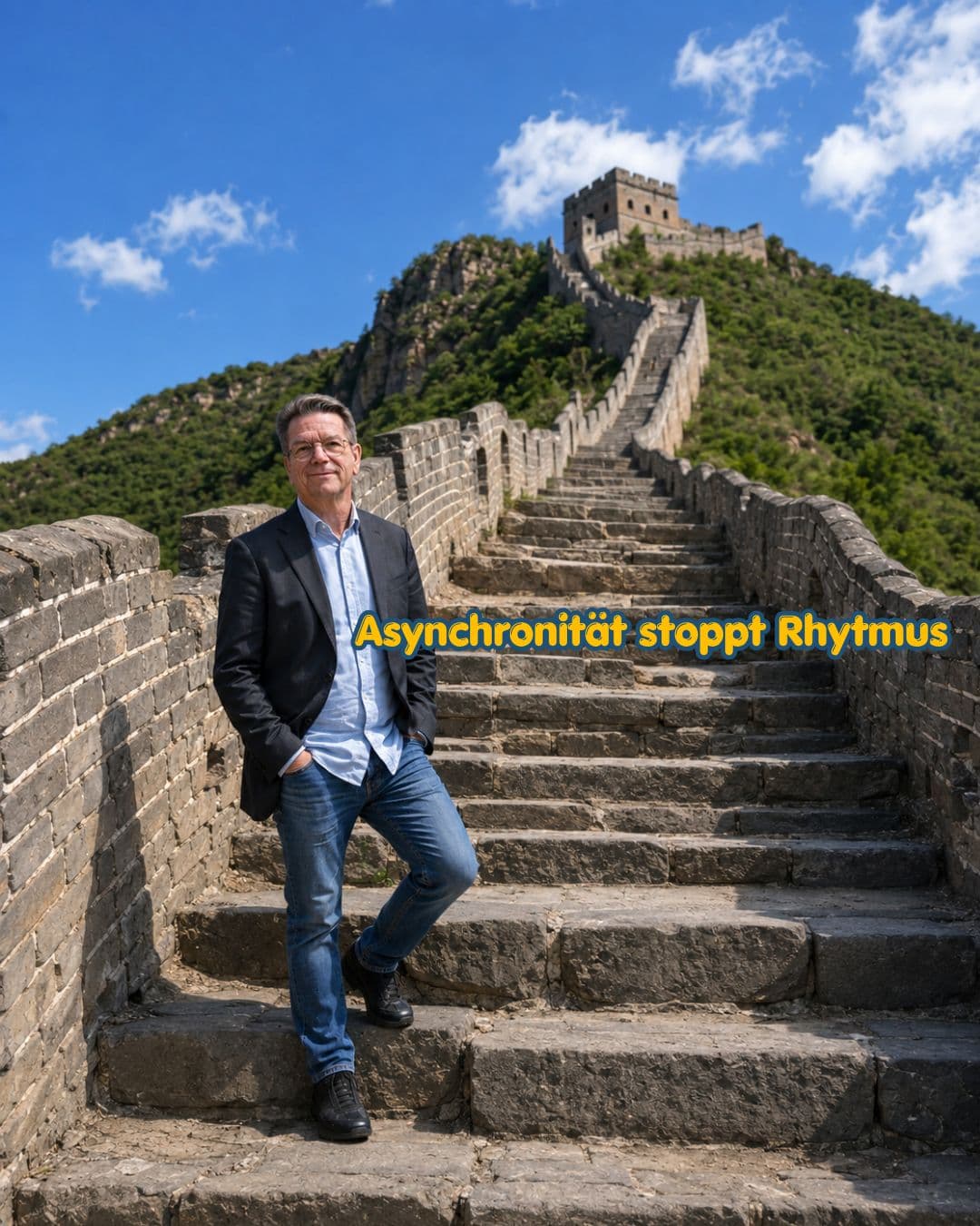 Weshalb sind die Treppenstufen der großen Chinesischen Mauer unterschiedlich…